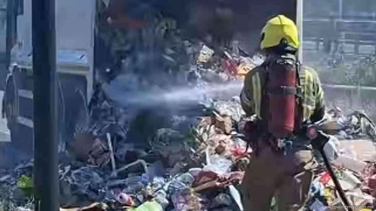 Council plea after Coventry bin lorry fire caused by discarded vape