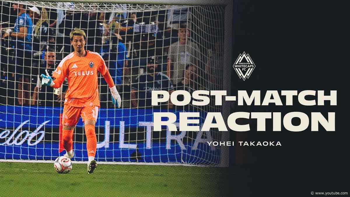 Yohei Takaoka Post Match Reaction @ Sporting Kansas City | Vancouver Whitecaps FC