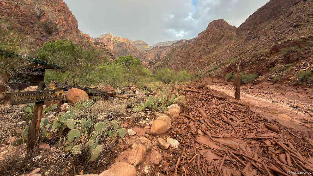 Einige Personen noch vermisst: Leiche nach Sturzflut am Grand Canyon geborgen