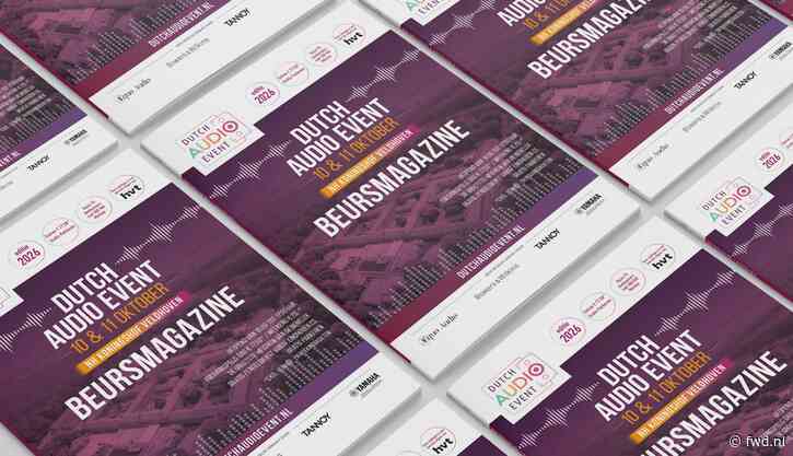 Gratis Dutch Audio Event Magazine 2026 nu aan te vragen