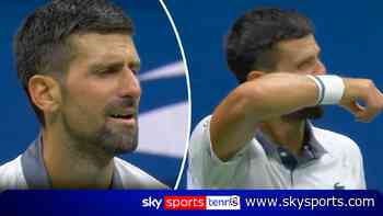 Djokovic breaks down in tears midway through deciding set in shock defeat