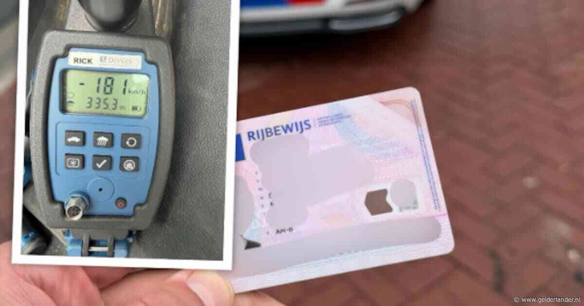 Met 190 km/u over de A28: jongeman (18) in de problemen na bizarre snelheid