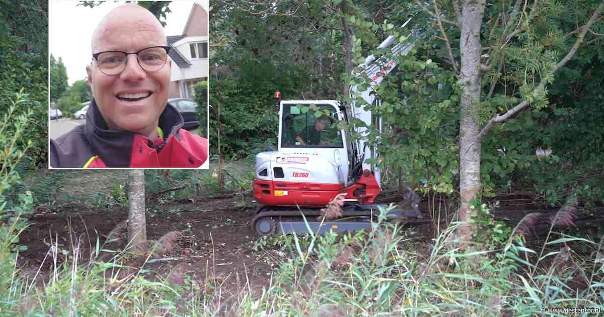 Politie zet graafmachine in bij zoektocht naar vermiste Marc Jaskulski (36) in bos bij Dronten