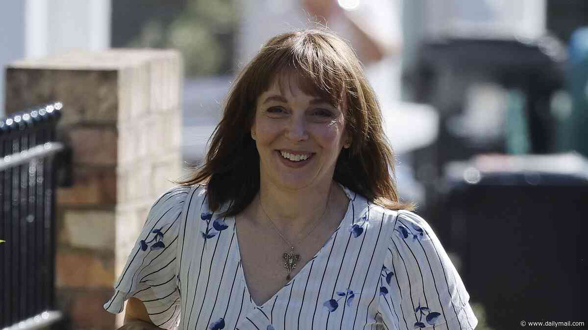 Amanda Abbington gets to work on set with Emma Thompson in first major TV role since Strictly as Giovanni Pernice 'bullying' row erupts again