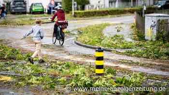 Durchlöcherte Fassaden: Schweizer Unwetter hinterlassen Schneise der Verwüstung