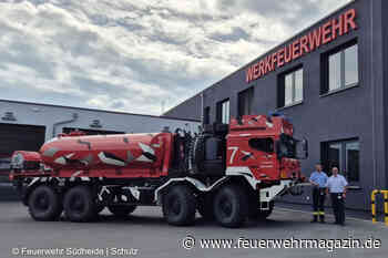 WF Rheinmetall nimmt geschütztes 13.000-Liter-GTLF in Dienst
