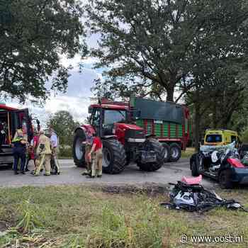 112 Nieuws: Vrouw bekneld na botsing met tractor in Wierden | Weerwaarschuwing