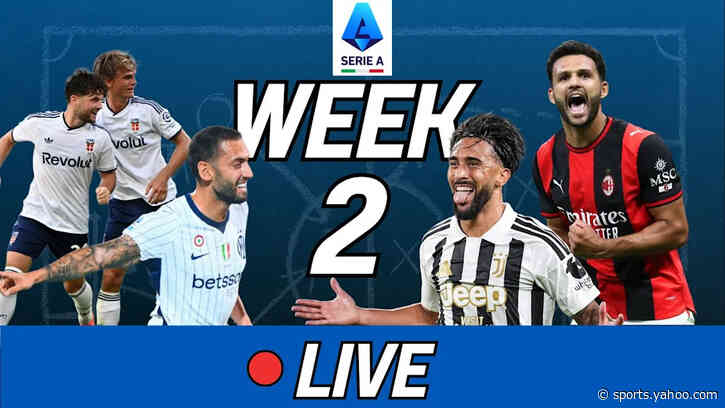 LIVE: Serie A Round 2 Reaction – One big loser as major showdowns loom