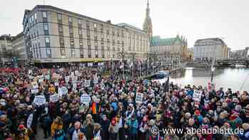AfD-Erfolg in Sachsen-Anhalt? Viele Menschen bei Demo in Hamburg erwartet