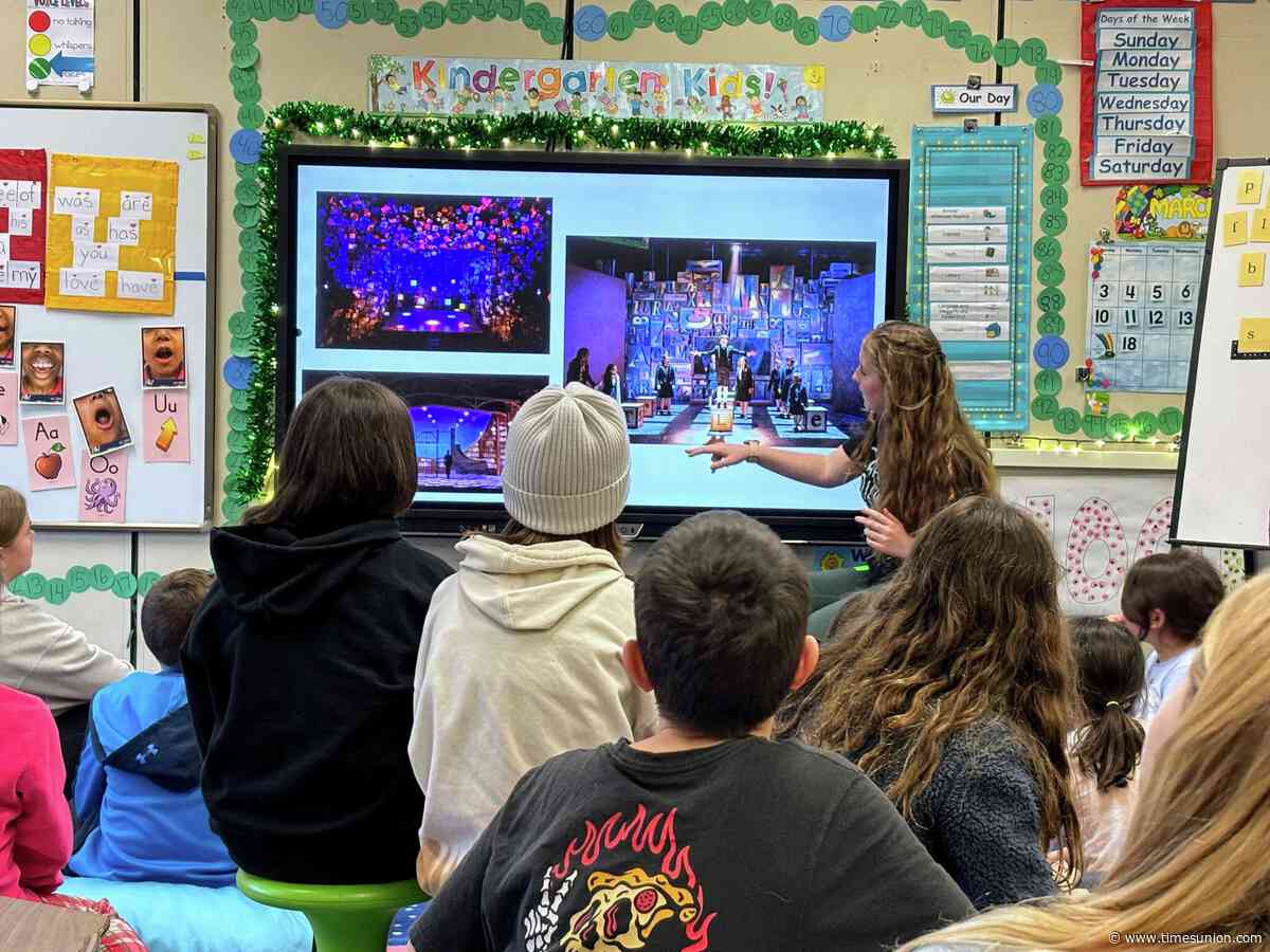 Shen student brings theater club to rural elementary school