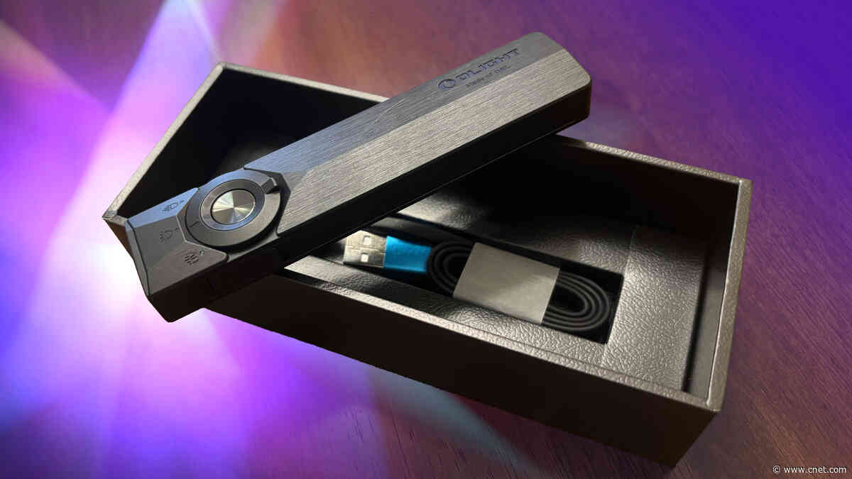 I Tested the Flashlight of the Future, Equipped With Spotlights, UVs and Lasers