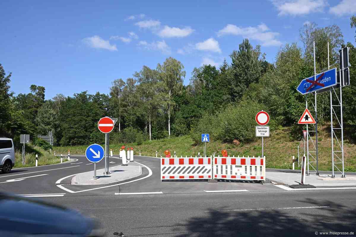 A 4 bei Limbach-Oberfrohna: Anschluss in Richtung Dresden komplett dicht