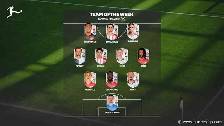 Die Fantasy-Top-Elf des 1. Spieltags