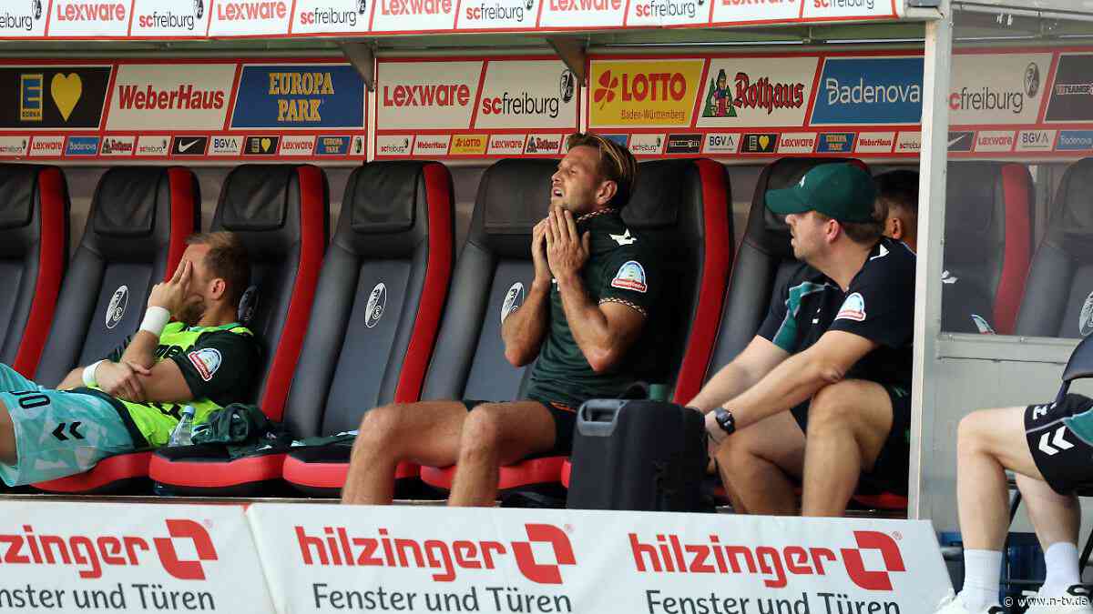 Sorgen bei Werder Bremen : Schon am ersten Spieltag schlägt die Krise voll zu
