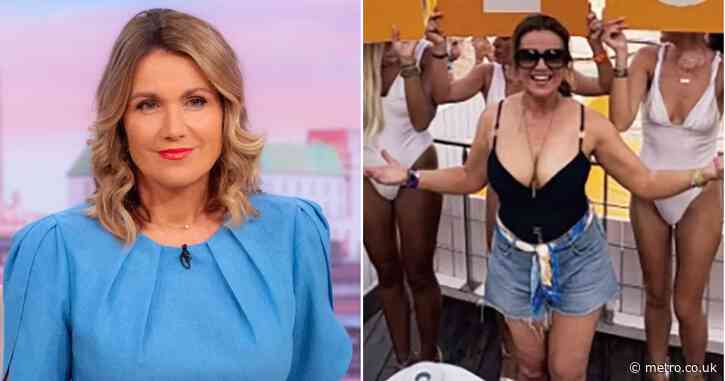 Susanna Reid reveals she broke teetotal rule during ‘amazing’ Ibiza party