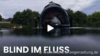 DLRG-Taucher im Einsatz: Video zeigt Rettung bei Eiseskälte