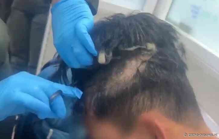 Colombiaan met speciale pruik vol cocaïne op weg naar Schiphol gepakt op luchthaven