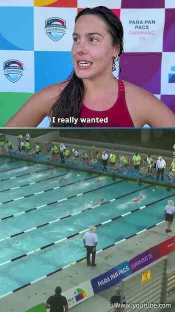 Aurelie Rivard wins gold in 50m free