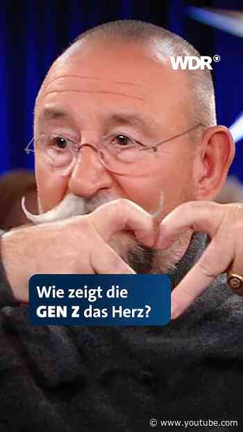 Horst Lichter: So formt man ein Herz mit seinen Fingern! | Kölner Treff | WDR #shorts #horstlichter