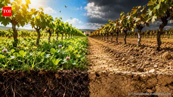 Spanish vineyard thrives for more than 20 years without irrigation or pesticides, boosting soil organic matter