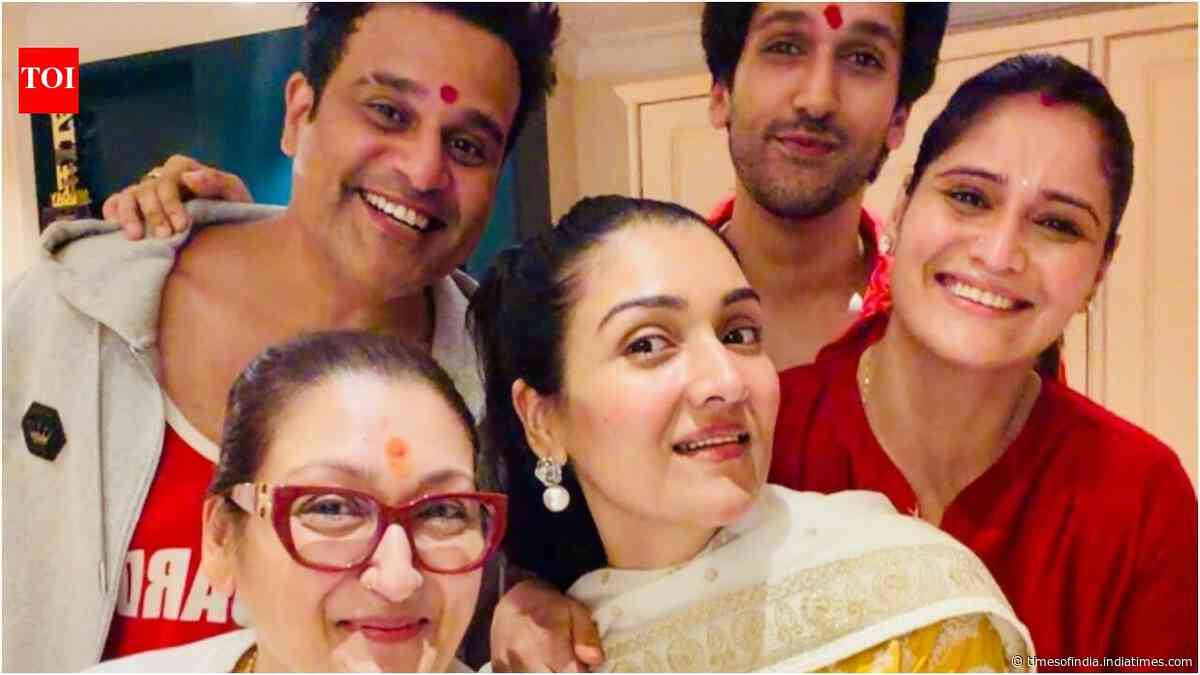Govinda skips Raksha Bandhan: Sunita, kids celebrate with Krushna