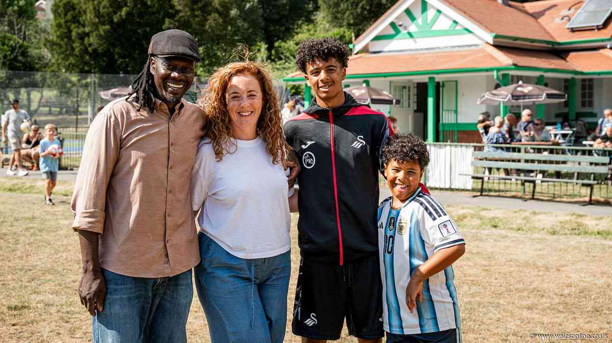 Swansea park bustling after being completely transformed