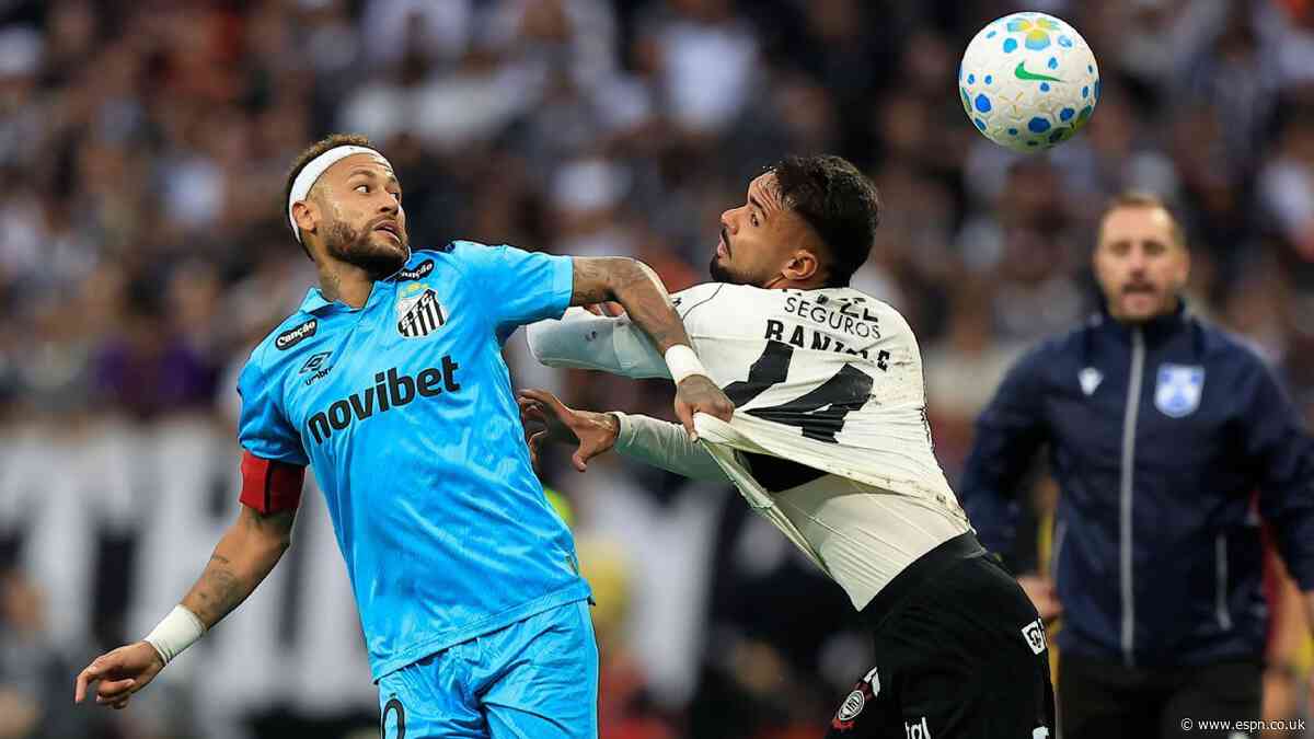 Neymar fears Santos face another relegation fight