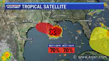 Tropical showers possible locally with system in Gulf