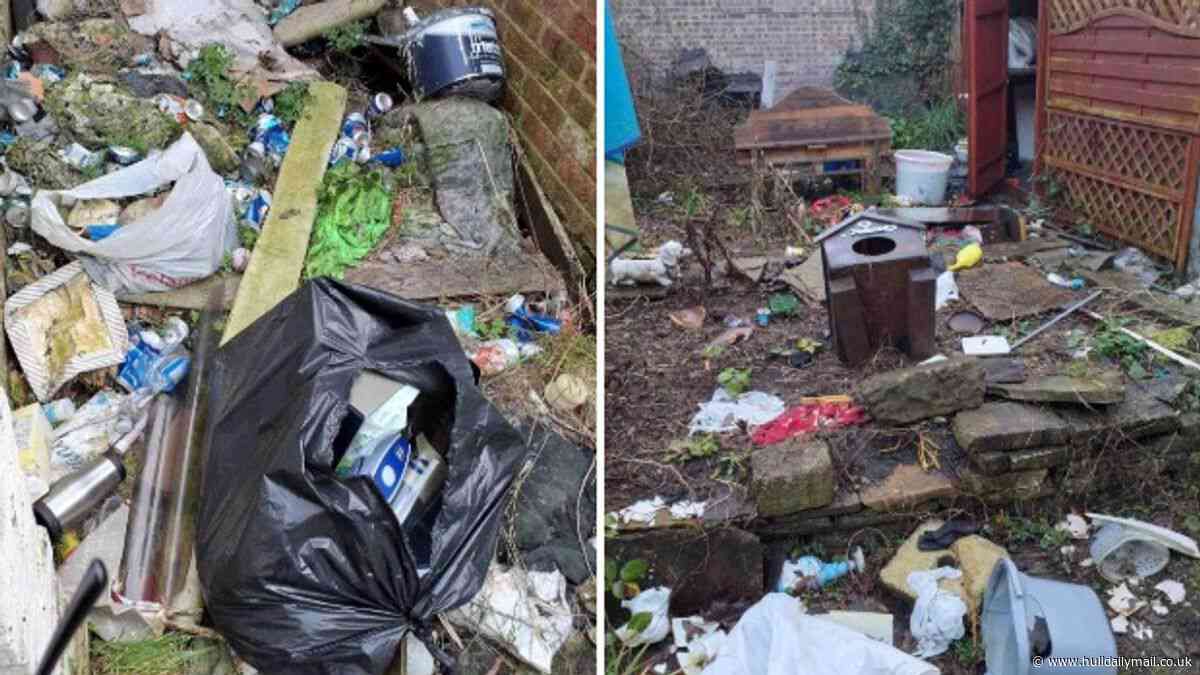 Hull residents prosecuted and ordered to pay over £16,000 for untidy land
