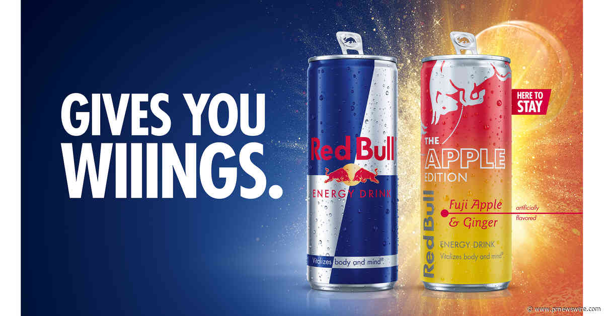 RED BULL® BRINGS BACK FAN-FAVORITE FUJI APPLE &amp; GINGER FLAVOR PERMANENTLY AS RED BULL APPLE EDITION