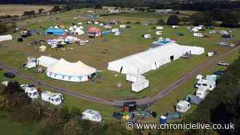 Frustration after revellers evacuated from North East music festival due to thunderstorm