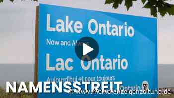 Für immer Lake Ontario: Kanada kontert Trump mit Riesenschild