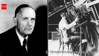 Quote of the day by Edwin Hubble: "Equipped with his five senses, man…"