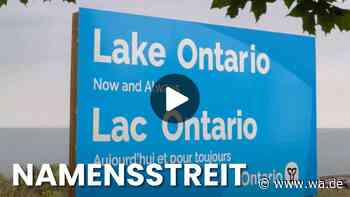 Für immer Lake Ontario: Kanada kontert Trump mit Riesenschild