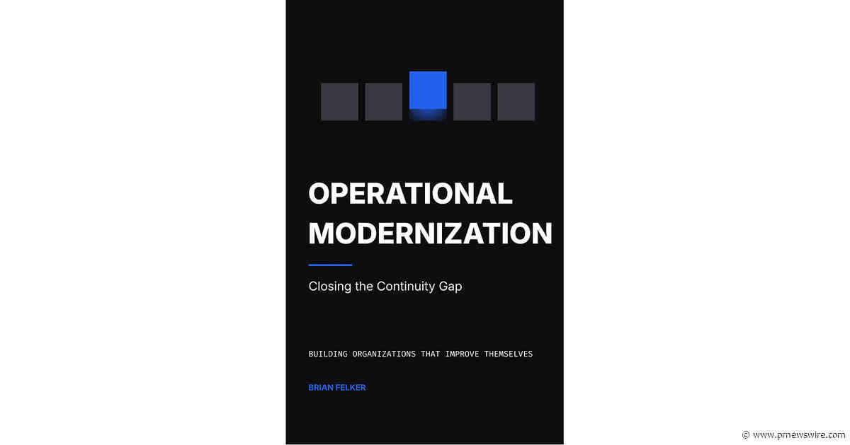 New Book Introduces "Operational Modernization," a Management Discipline for the AI Era
