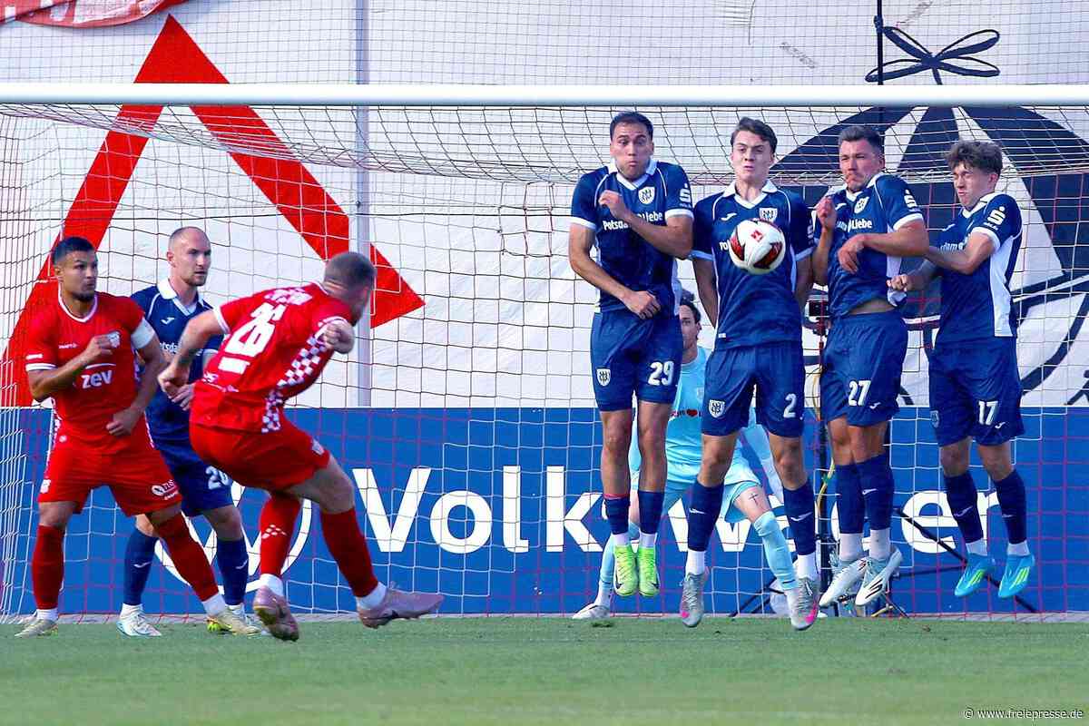 FSV Zwickau: Die Freistoß-Technik hat sich Philipp Harant von Cristiano Ronaldo abgeschaut