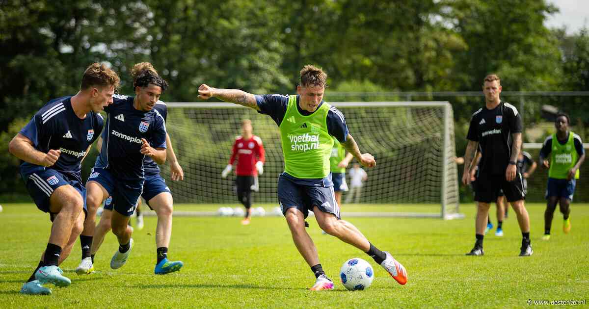 Transfers en trainingen: PEC Zwolle leeft toe naar uitwedstrijd tegen Sparta Rotterdam