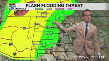 More monsoon storms and cooler weather