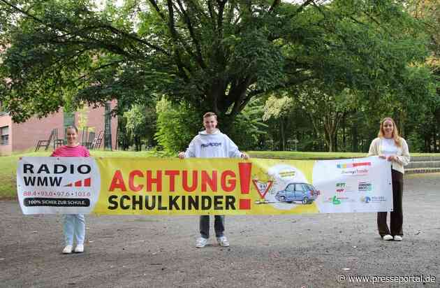 POL-BOR: An zehn Grundschulen im Kreisgebiet Verkehrskontrollen der Polizei, die dabei von Schulkindern unterstützt wird