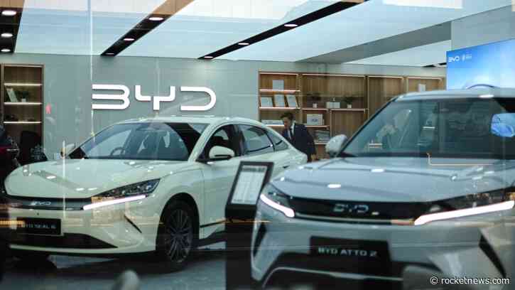 BYD shares slide as fierce China competition dents first-half earnings