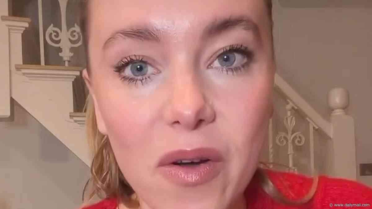 Poppy Jamie reveals she is seven months pregnant with her first child after a 'multi-year fertility journey' and two 'incomprehensible' late miscarriages