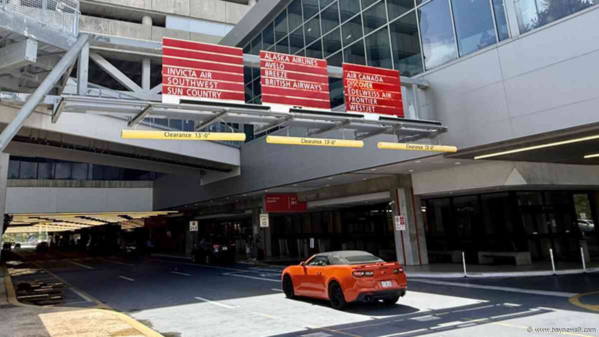 Curbside changes start today for Tampa International's red airside departures