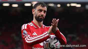 Man United open talks with Bruno Fernandes over new deal - with star man's £220,000-a-week contract set to expire next summer
