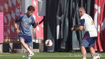 Blutiges Comeback-Training von Bayern-Juwel Binder