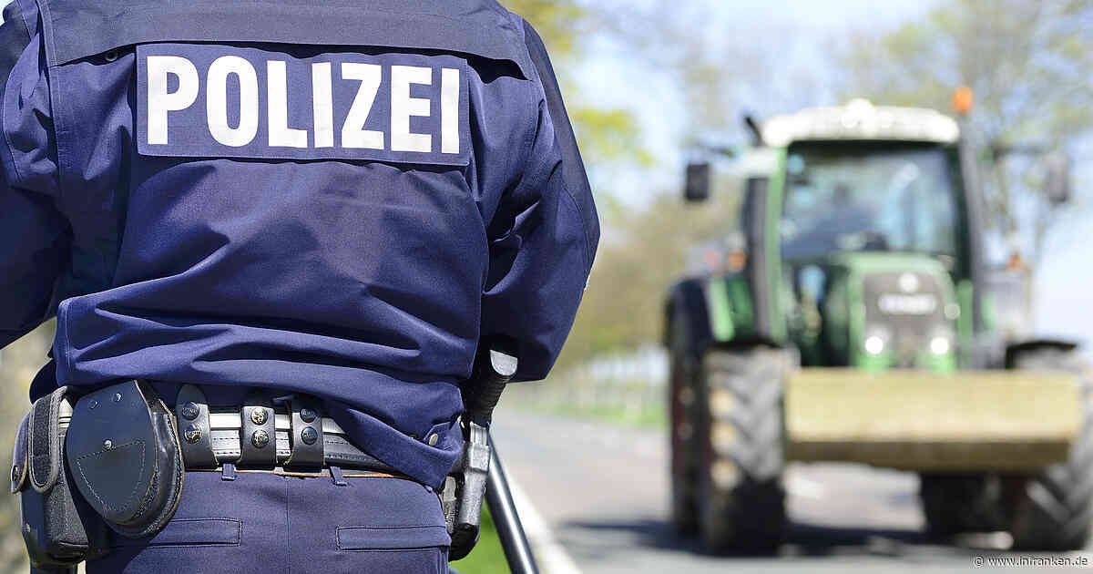 Kreis Bamberg: Mann bei Traktor-Unfall am Kopf verletzt