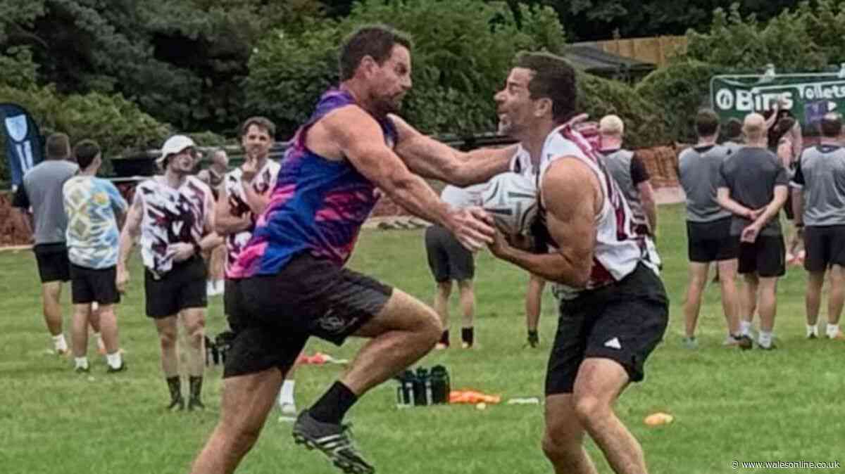 Gethin Jones makes rugby comeback after 15 years alongside Wales internationals