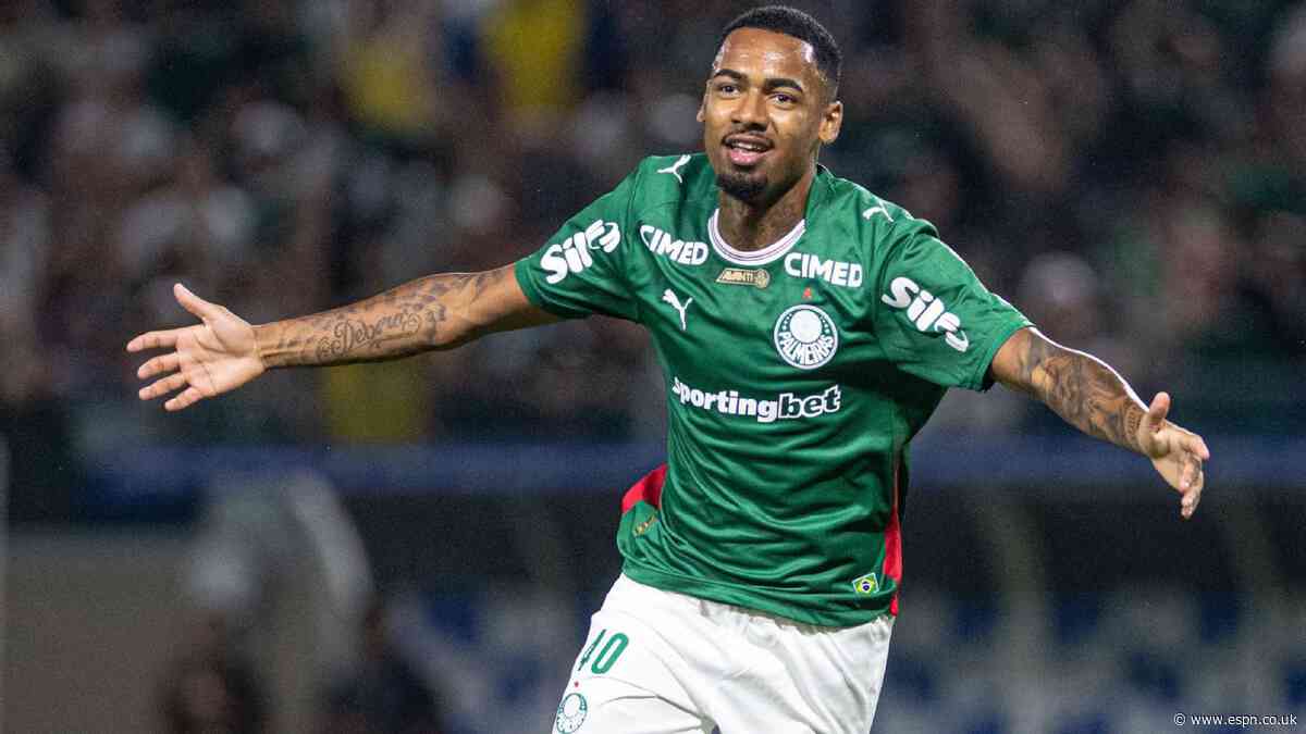 Allan Elias joins Man City from Palmeiras