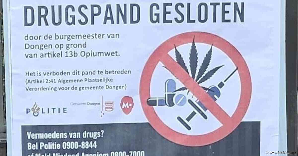 Derde drugspand in nog geen twee maanden tijd dicht in Dongen: ‘Dat is véél voor onze gemeente’