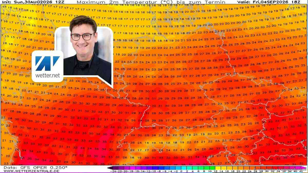 Sommer-Wetter dreht noch einmal auf – jetzt sind bis zu 35 Grad drin