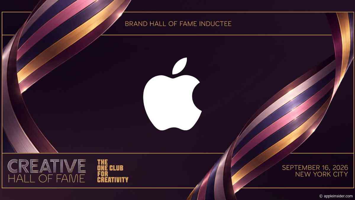 Apple becomes the first brand to be honored by the Creative Hall of Fame
